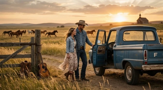 Cowboy Like Me Lyrics featured image showing the song's meaning, themes, symbolism, and emotional analysis.