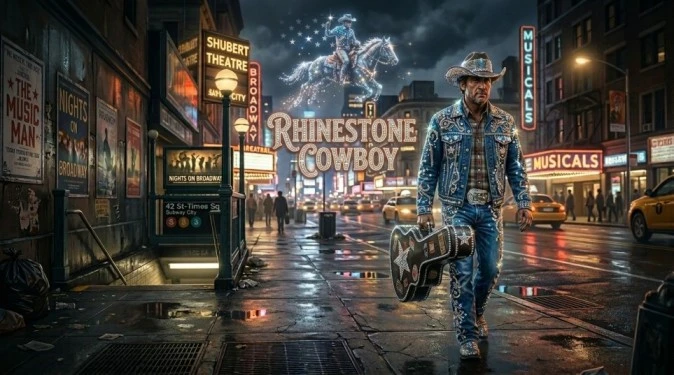 Rhinestone Cowboy lyrics meaning inspired by a country singer’s journey of dreams, struggle, and success.